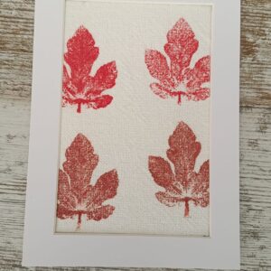 MONOTIPIA HOJA PLATANERO