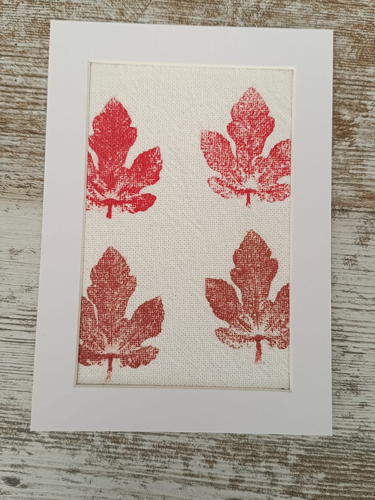 MONOTIPIA HOJA PLATANERO