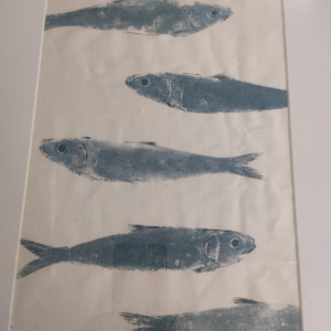 Cuadro Sardinas: colección MAR