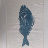 Gyotaku dorada